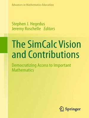 cover image of The SimCalc Vision and Contributions